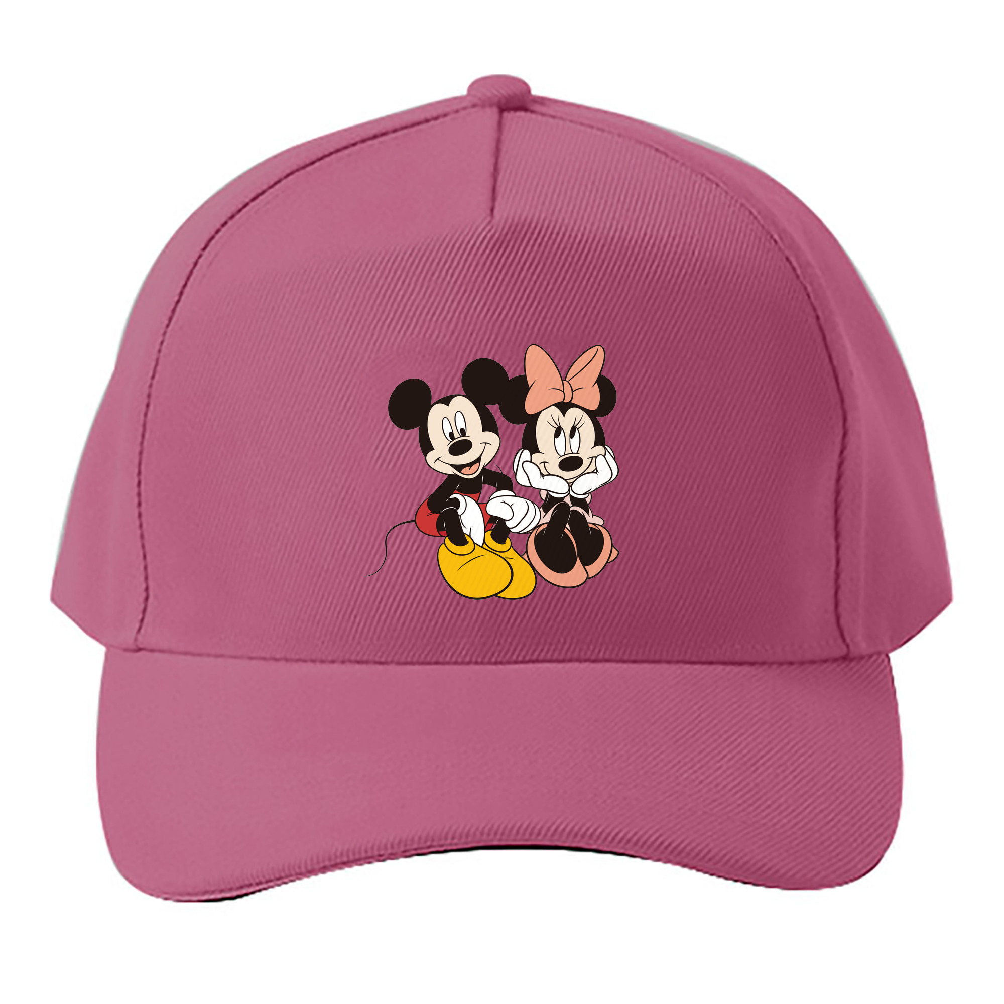 （画像用） ミッキーマウス Mickey Mouse ベースボールキャップ 綿100％ 男女兼用 帽子 スポーツ